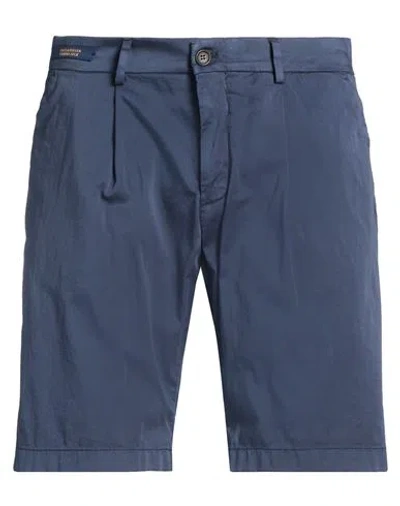 Paul & Shark Man Shorts & Bermuda Shorts Midnight Blue Size 30 Cotton, Silk, Elastane