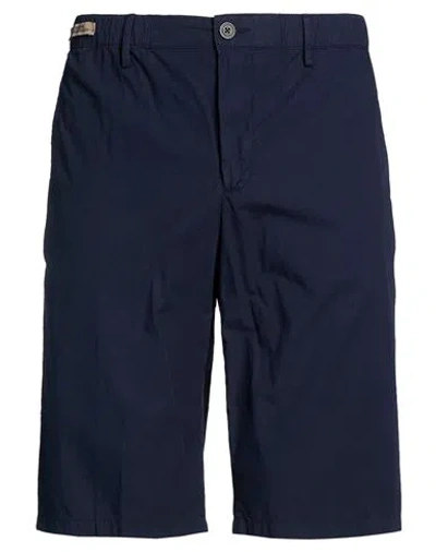 Paul & Shark Man Shorts & Bermuda Shorts Navy Size 38 Cotton In Blue