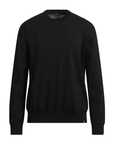 Paul & Shark Man Sweater Black Size Xxl Cotton