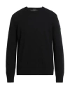 Paul & Shark Man Sweater Black Size Xxl Wool, Nylon In Black