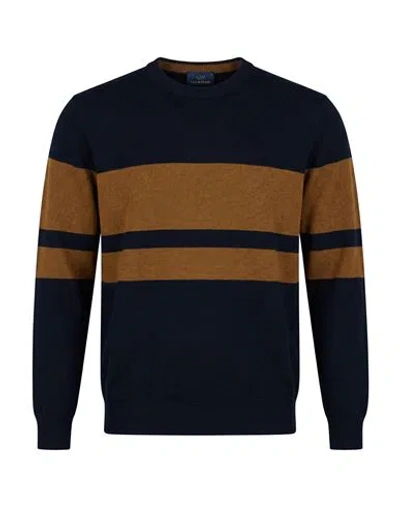 Paul & Shark Man Sweater Midnight Blue Size M Virgin Wool