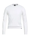 Paul & Shark Man Sweater White Size L Cotton In White
