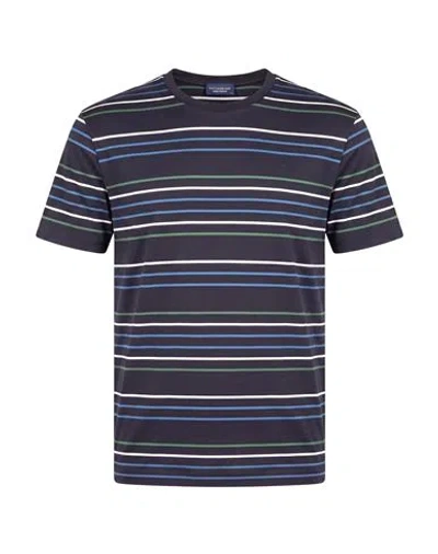 Paul & Shark Man T-shirt Black Size L Cotton In Multi