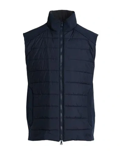 Paul & Shark Man Vest Navy Size M Polyester, Elastane