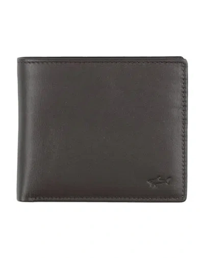 Paul & Shark Man Wallet Dark Brown Size - Cow Leather