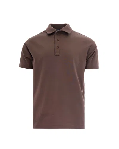 Paul & Shark Men's Classic Polo - Ss26 Edition In Brown