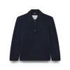 Paul & Shark Merino Extrafine Wool Overshirt In Blue