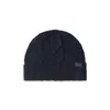 Paul & Shark Merino Wool Beanie In Blue