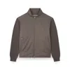 Paul & Shark Merino Wool Hybrid Zip-up Cardigan In Green