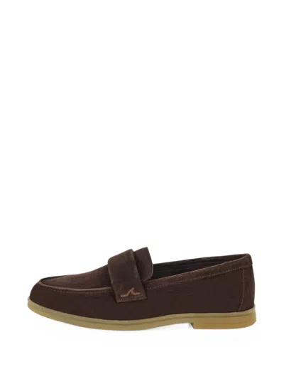 Paul & Shark Monaco Loafers In Brown