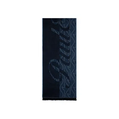 Paul & Shark Monogram Wool Scarf