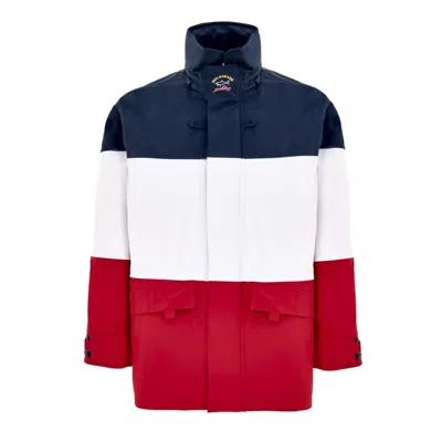 PAUL & SHARK MULTICOLOR POLYESTER SHELL JACKET