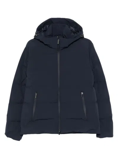 PAUL & SHARK NAVY BLUE HOODED JACKET