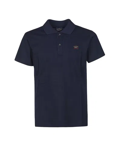 Paul & Shark Navy Blue Logo Polo Shirt