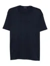 Paul & Shark Cotton T-shirt With Patch Clothing In Blue
