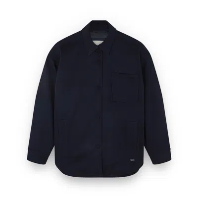 Paul & Shark Overshirt Aus Kaschmir In Blue