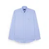 Paul & Shark Oxford Cotton Shirt In Blue