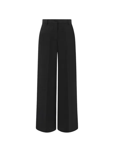 Paul & Shark Palazzo Pants In Black