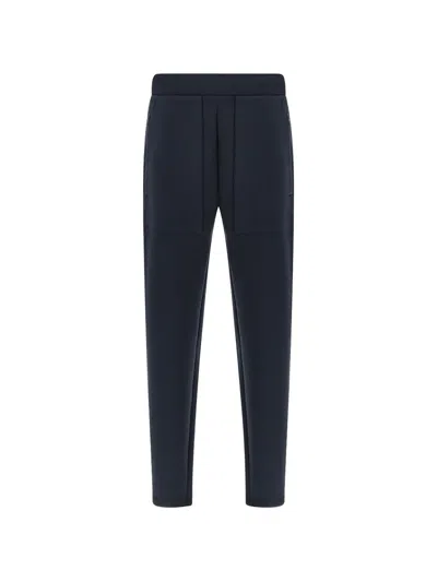 Paul & Shark Panelled Track Pants In Blue
