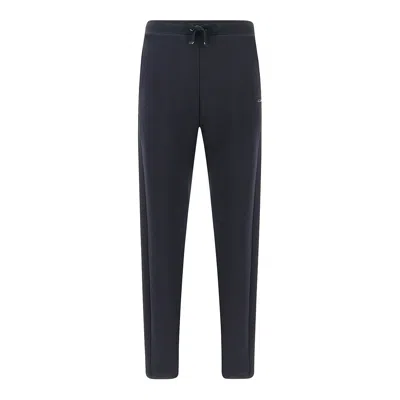 Paul & Shark X-soft Sport Trousers In Cotton Active Fleece In Black