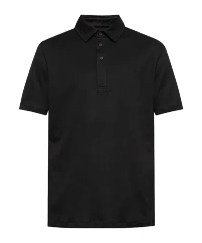 Paul & Shark Paul  Shark Classic Fit Polo Shirt In Black
