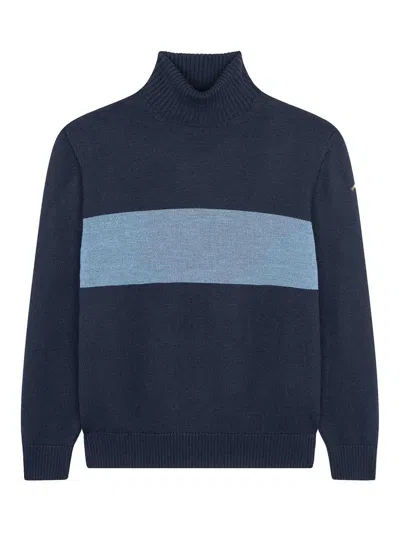 Paul & Shark Virgin Wool Sweater In Blue