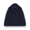 Paul & Shark Peacoat In Wool And Cashmere In Blue