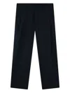 Paul & Shark Pleated Trousers In Black