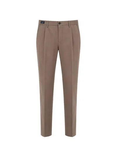 Paul & Shark Pleated-detail Tailored Trousers In Neutral