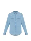 Paul & Shark Pocket-buttoned Shirt In Blue