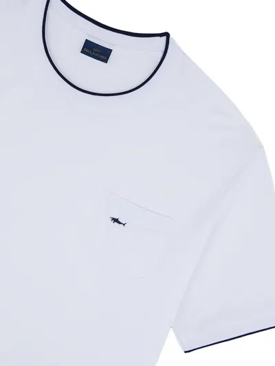 Paul & Shark Pocket T-shirt In White