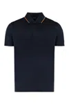 Paul & Shark Cotton Polo Shirt In Blue
