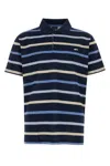 Paul & Shark Blue Striped Logo Polo