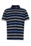 Paul & Shark Blue Striped Logo Polo