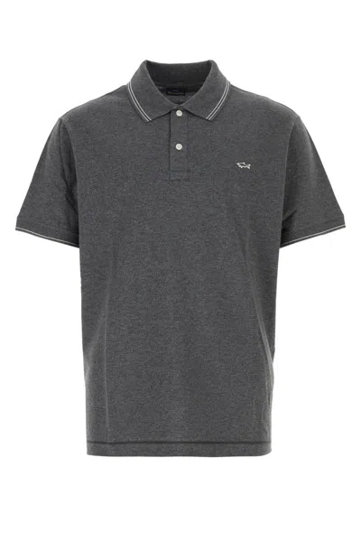 Paul & Shark Polo In Gray