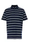Paul & Shark Blue Striped Logo Polo