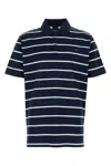 Paul & Shark Blue Striped Logo Polo