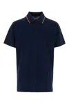 Paul & Shark Blue Short Sleeves Logo Polo In Blue