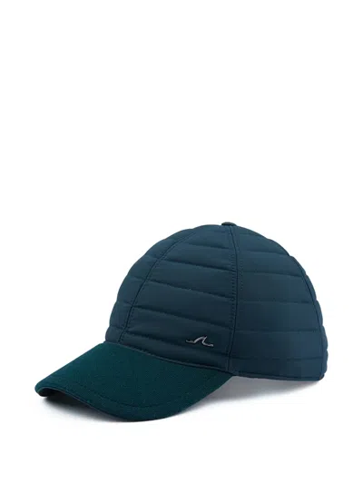 Paul & Shark Quilted Baseball Cap In Green