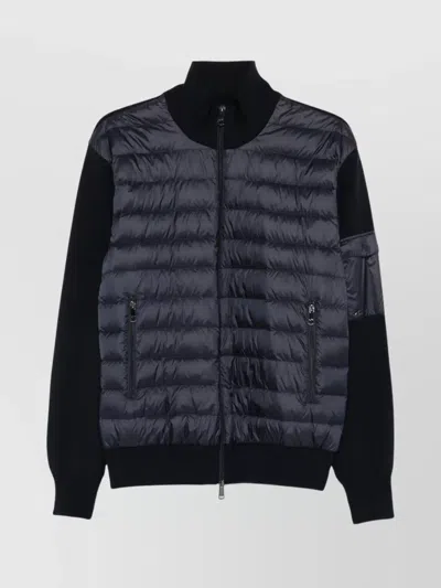 PAUL & SHARK QUILTED JACKET WOOL SLEEVES