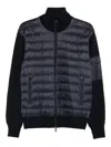 Paul & Shark Wool Sleeve Quilted Jacket Clothing In Blue