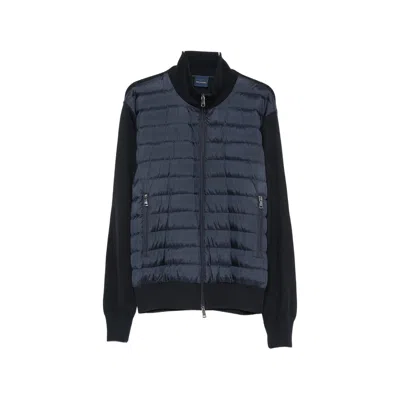Paul & Shark Quilted Zip-fastening Jacket In Blue