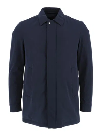 Paul & Shark Raincoat In Blue