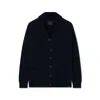Paul & Shark Re-wool Cardigan In Blue