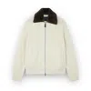 Paul & Shark Re-wool Zip-up Sweater In White