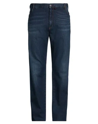 Paul & Shark Red Rivet Man Jeans Blue Size 44 Cotton, Elastane