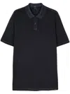 Paul & Shark Relaxed-fit Short Sleeve Polo With Classic Collar In Blue