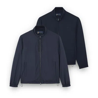Paul & Shark Reversible Blouson In Wool