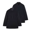 Paul & Shark Reversible Carcoat In Cashmere And Typhoon® In Black