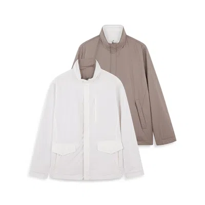 Paul & Shark Reversible Field Jacket Typhoon® Platinum In Multi